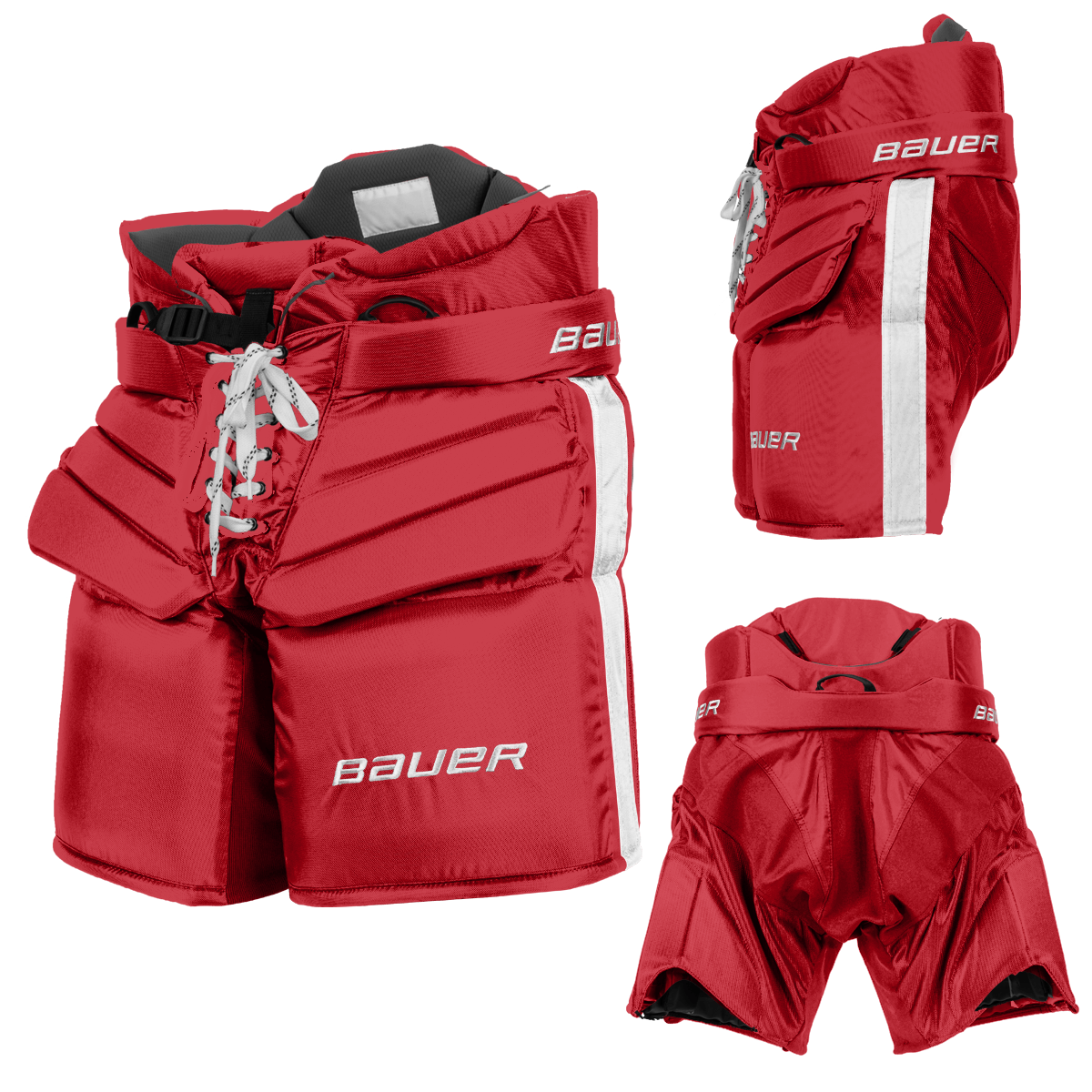 Bauer Pro Series Goalie Pants - Custom Design - Senior Detroit Inspiration