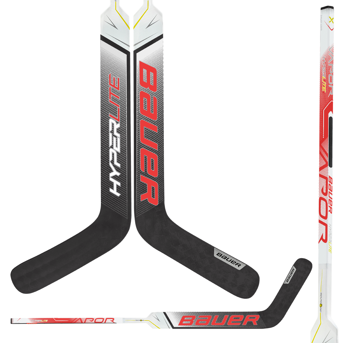 Bauer Vapor HyperLite Composite Goalie Stick - Custom Design Chicago Inspiration