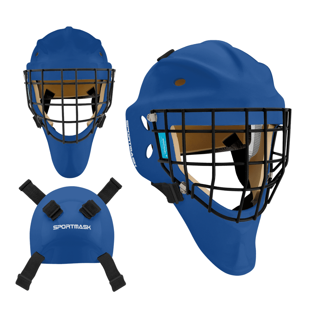 Sportmask Pro-X Non-Certified Goalie Mask - Custom Design - Senior St. Louis Inspiration