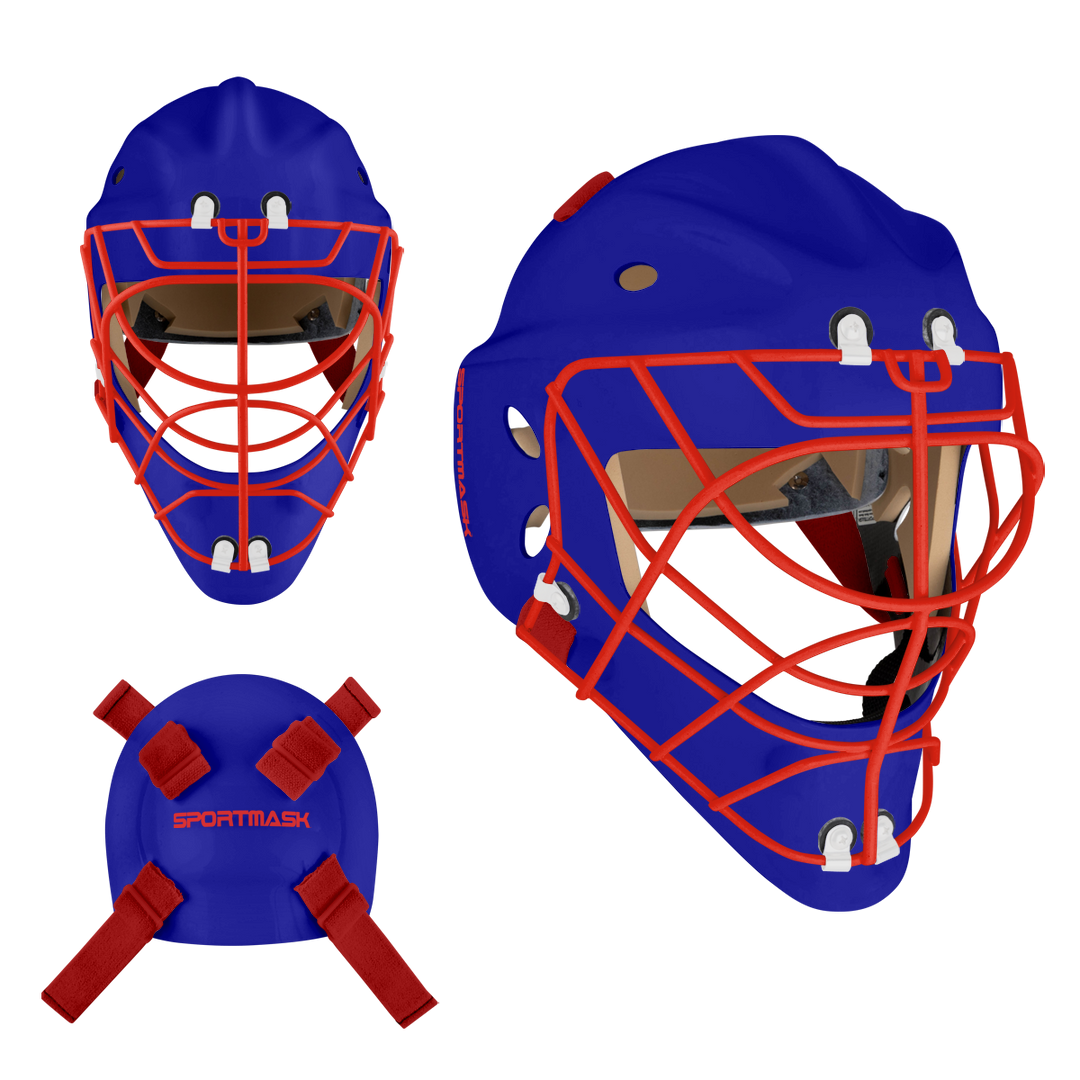 Sportmask Mage RS Non-Certified Goalie Mask - Custom Design - Senior Montreal Inspiration