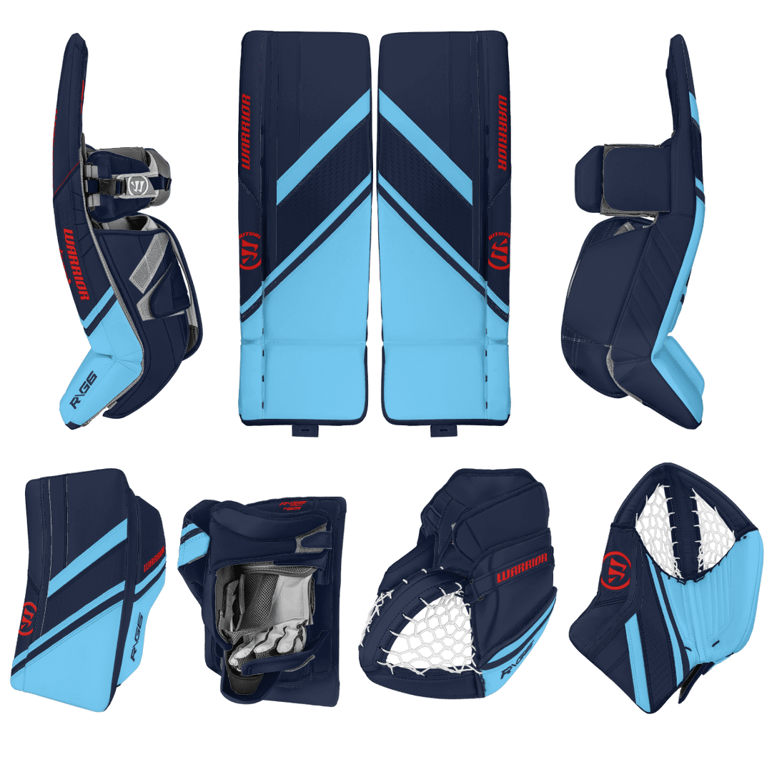 Warrior Ritual G6 Pro+ Goalie Equipment - Custom Design - Intermediate Seattle Inspiration