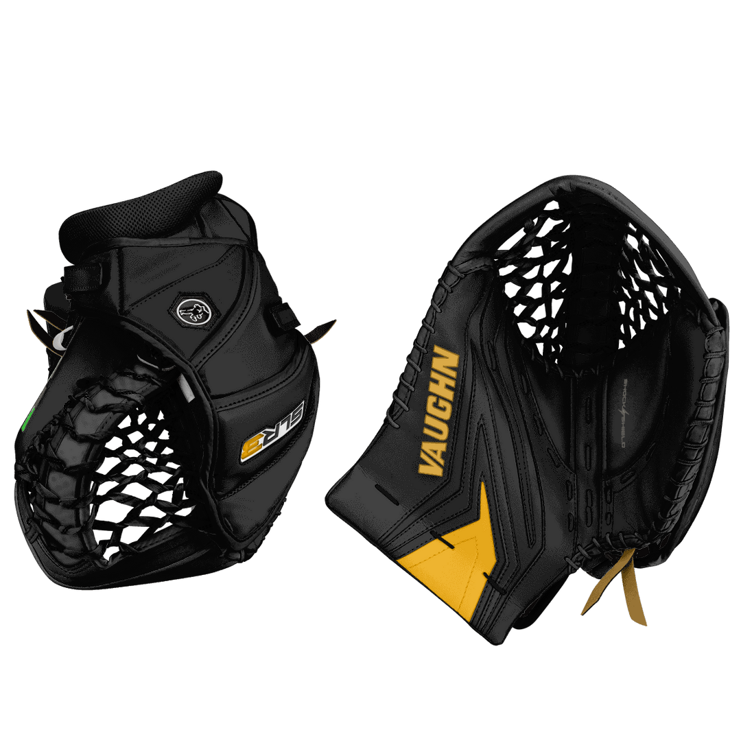 Vaughn Ventus SLR3 Pro Carbon Goalie Glove - Custom Design - Senior Pittsburgh Inspiration