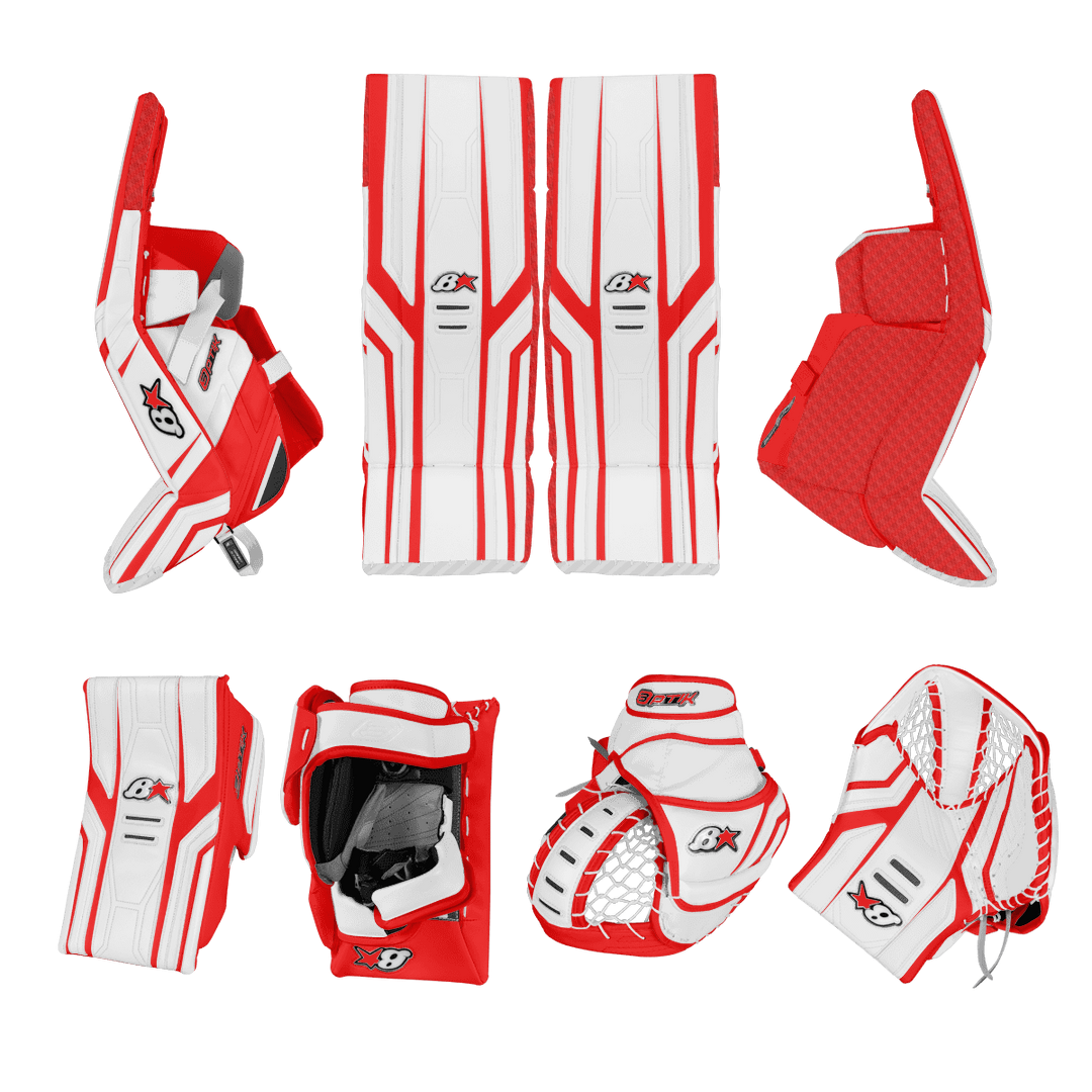 Brians Optik 3 Goalie Equipment - Custom Design - Senior Detroit Inspiration
