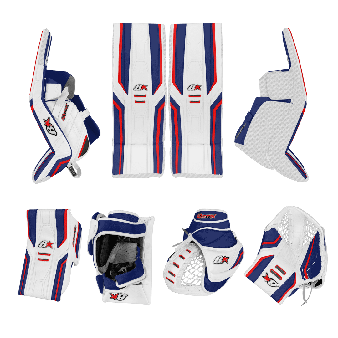 Brians Optik 3 Goalie Equipment - Custom Design - Senior New York Inspiration