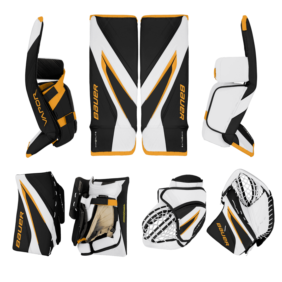 Bauer Vapor HyperLite 2 Goalie Equipment - Pro Custom - Custom Design - Senior Boston Inspiration