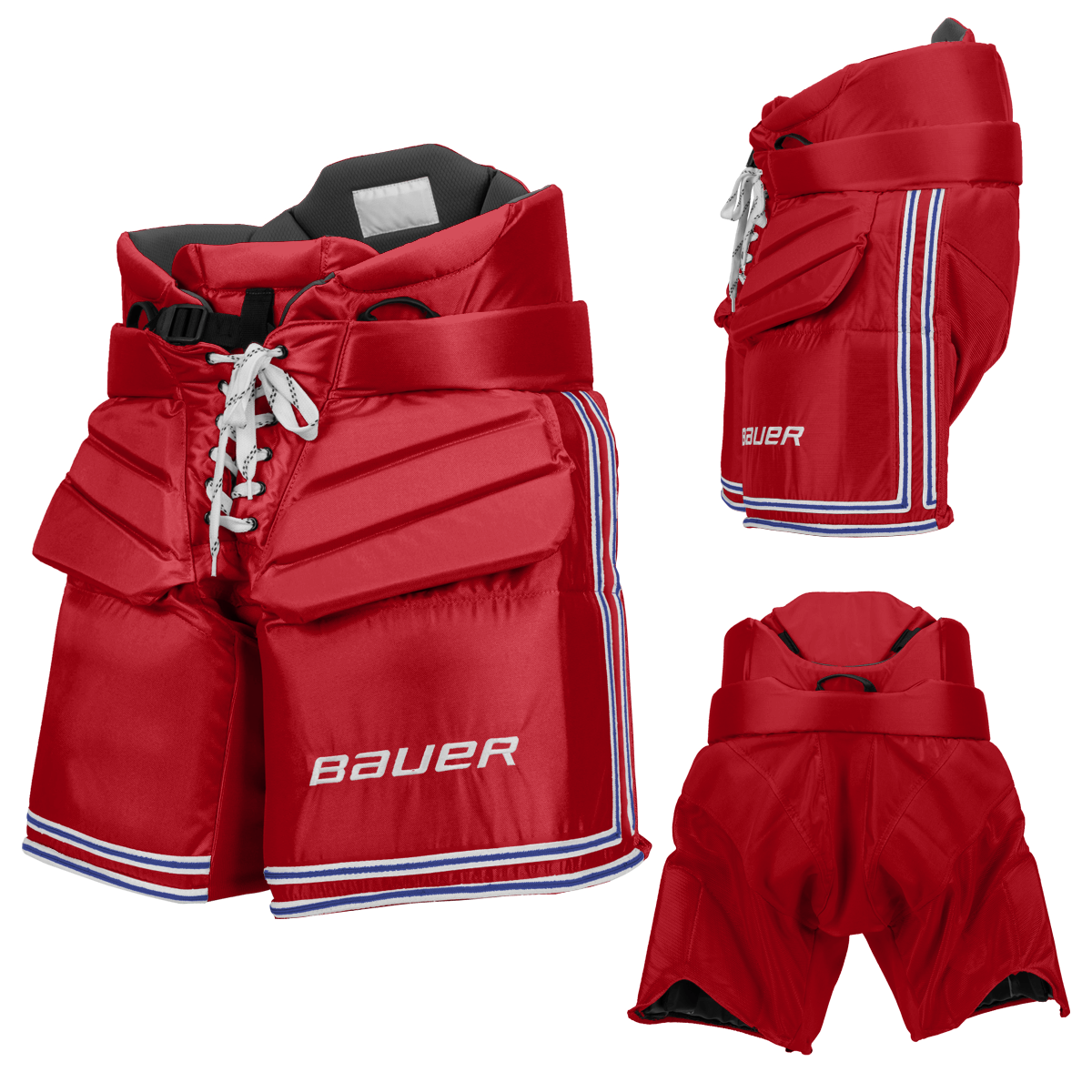 Bauer S23 Pro Series Goalie Pants - Custom Design - Senior New York Inspiration