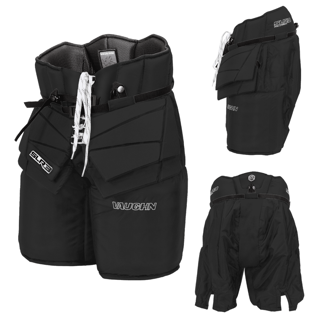 Vaughn Ventus SLR3 Pro Carbon Goalie Pants - Custom Design - Senior Black - Default Inspiration