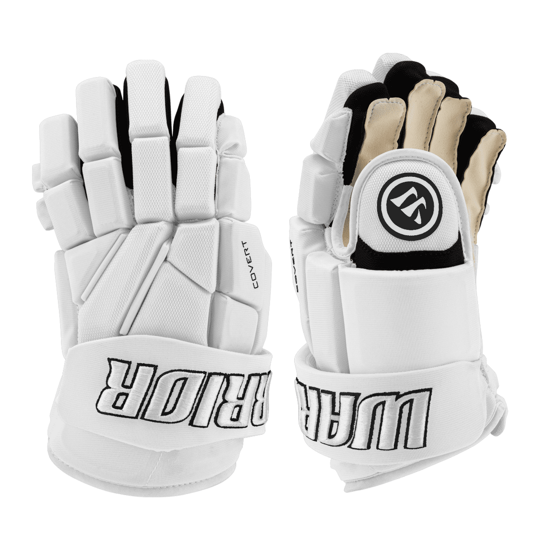 Warrior Covert Pro Hockey Gloves - Custom Design White/Default Inspiration